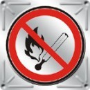 Запрещается пользоваться открытым огнем