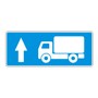 Знак 6.15.1 Направление движения для грузовых автомобилей.