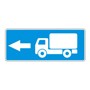Знак 6.15.3 Направление движения для грузовых автомобилей.